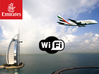 Le Wi-Fi 'gratuit' dans les avions de la compagnie Emirates
