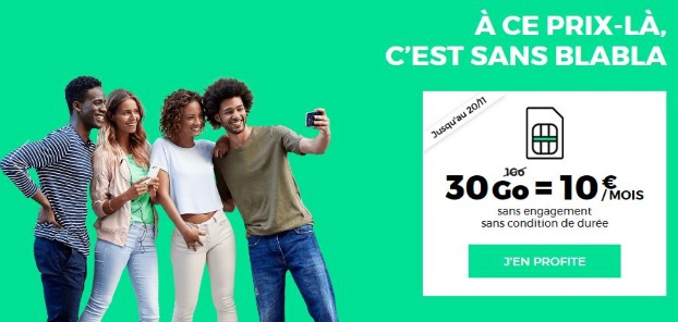 Forfait mobile : 30 Go pour 10€ à vie, le très bon plan de RED by SFR