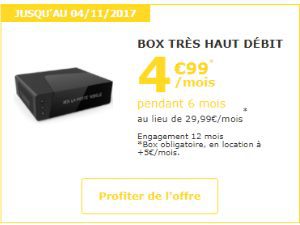 Bon plan La Poste Mobile : une box TV Plus internet THD à moins de 10€/mois