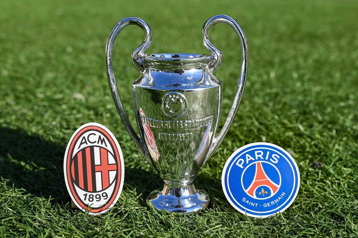 match Milan Paris en Ligue des Champions
