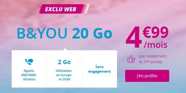 Promo mobile Bouygues