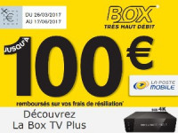 Offre Box TV Plus chez La Poste Mobile