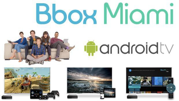 Le décodeur Android TV Bbox Miami en Multi TV