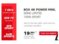 SFR : Power Mini avec SFR Sport et BeIN Sports