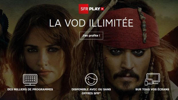 SFR Play VOD : accessible à tous