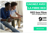 RED : la box fibre à partir de 9,99€/mois