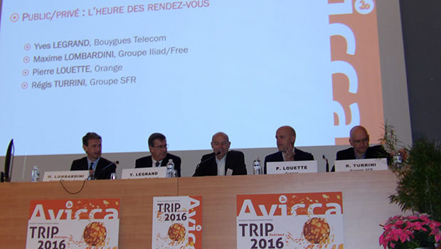 Yves Legrand - Bouygues Telecom, Maxime Lombardini - Iliad / Free, Pierre Louette - Orange, Régis Turrini SFR