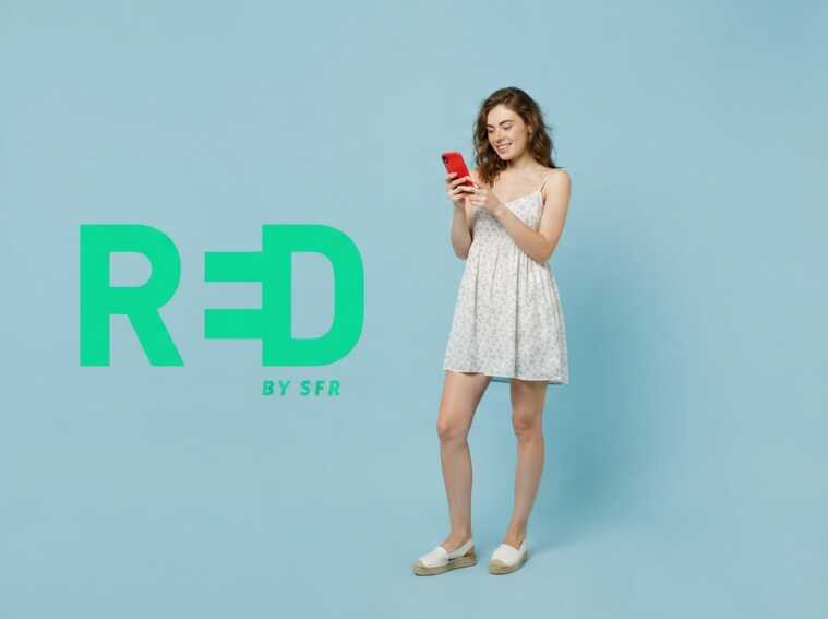 La fibre la moins chère et jusqu'à 139€ remboursés avec RED by SFR
