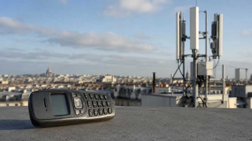 Un vieux téléphone ne servira bientôt plus à cause de la coupure de la 2G en France