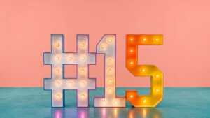 Hashtag 15, car 15ème anniversaire de La Poste Mobile et donc promos sur les forfaits