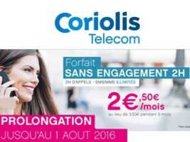 4 forfaits en promo chez Coriolis jusqu'au 1er août