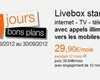 Vente flash sur l'offre Livebox star
