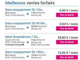 Série Limitée 15Go chez Coriolis à 13,50€/mois pendant 6 mois et sans engagement