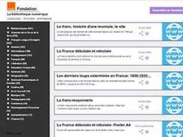Culture et formation digitales via la Bibliothèque Numérique de la Fondation Orange ouverte à tous