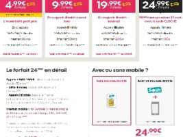 Soldes de Noël : -60% sur le forfait Sosh 40Go jusqu'à ce soir
