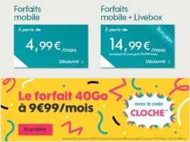 Prolongation de la promo Sosh Mobile + Livebox, avec en plus la fibre au prix de l'ADSL