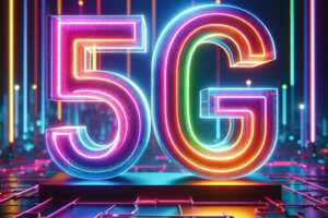 Logo 5G multicolore, pour ce nouveau forfait 80 Go de B&YOU