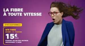 Bon plan fibre : la box SFR à 15 euros par mois, derniers jours !