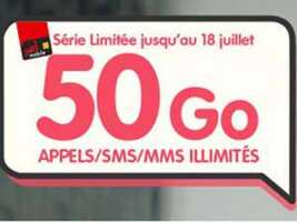 Forfait illimité NRJ Mobile Woot 50 Go à 19,99€/mois : plus qu'une semaine pour en profiter