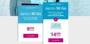Forfait Bouygues : l'internet illimité le week-end de retour sur la promo mobile 50 Go