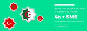 Forfait RED 15 Go : appels et SMS vers Maghreb et Turquie inclus pour 15€/mois