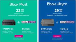 BeIN SPORTS en promo chez Bouygues : 5€/mois avec un abonnement Bbox