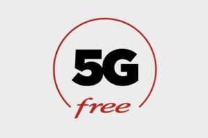 Logo 5G de Free dans un cercle, car l'opérateur a réussi à valider ses objectifs 2025