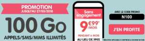 Le plein de data chez NRJ Mobile : le forfait 100 Go à seulement 10€/mois pendant 6 mois