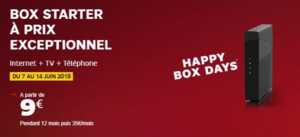 Internet pas cher chez SFR : la box Starter dès 9€/mois en ADSL, 14€ en fibre