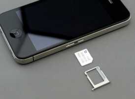 une carte SIM
