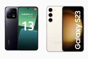 Le duel entre le Samsung S23 et le Xiaomi 13