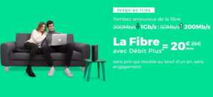 Box Internet : la fibre RED jusqu’à 1 Gb/s, seulement 20€/mois