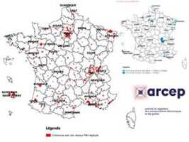 Observatoire ARCEP THD du troisième trimestre 2016 : presque 7 millions de foyers éligibles FTTH !