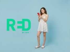 La fibre la moins chère et jusqu'à 139€ remboursés avec RED by SFR