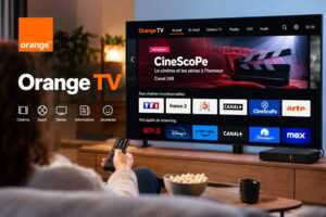 La TV d'Orange est disponible pour les clients box et mobile.