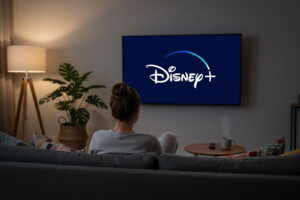 L'application Disney+ à la télé
