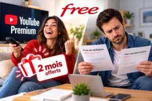 promo freebox youtube premuim frais resiliation