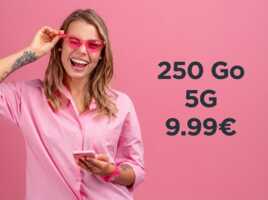 250 Go, 5G et SIM offerte : ce forfait sans engagement à moins de 10 € coche toutes les cases