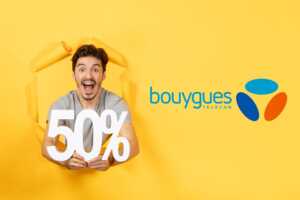 Bouygues Telecom propose une box avec à la fibre à moitié prix à une condition.