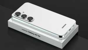 Le Samsung Galaxy A17 5G blanc