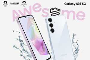le Galaxy A35 5G, à moins de 220€ chez Rakuten