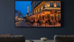 Une série française tournée à Paris est diffusée sur une TV