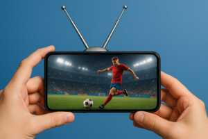 Votre smartphone se transforme en TV.