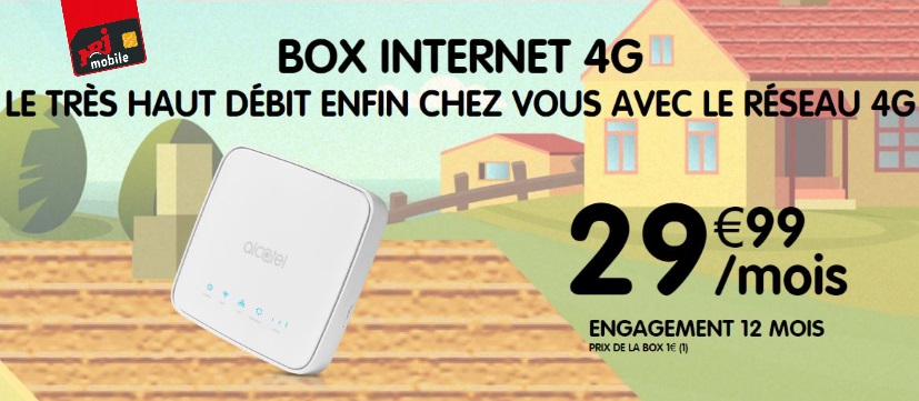 La Box 4G NRJ Mobile est de retour : 30€/mois pour 250 Go de data