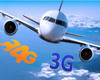 L'ARCEP autorise les services 3G et 4G à bord des avions