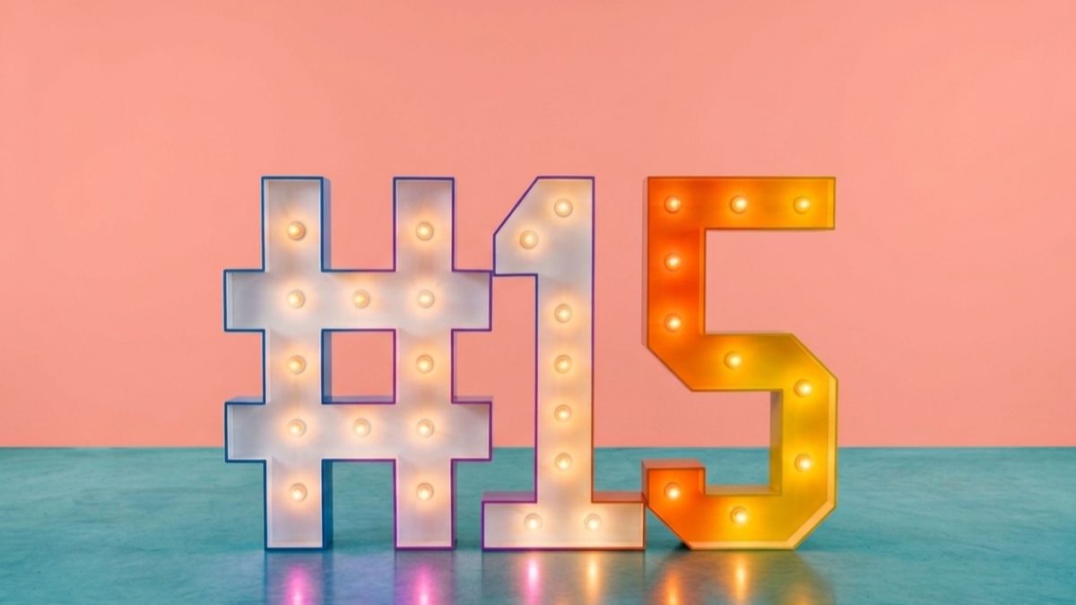 Hashtag 15, car 15ème anniversaire de La Poste Mobile et donc promos sur les forfaits