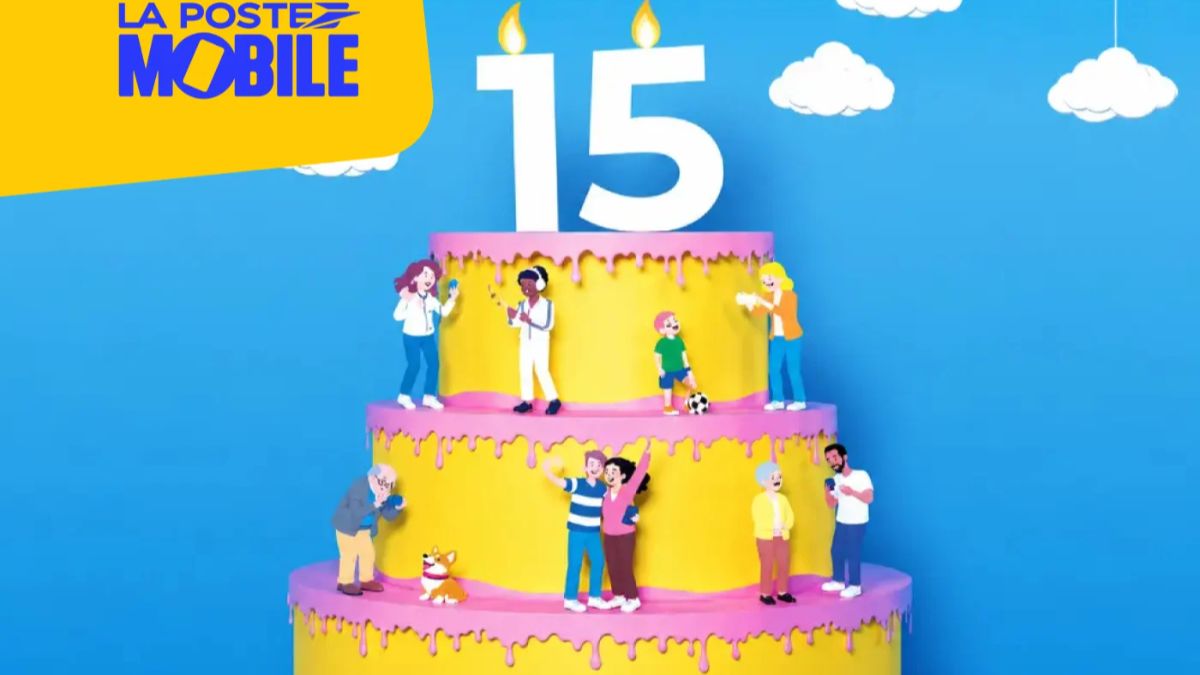 La Poste Mobile fête 15 ans : 215 Go en 5G à 10,99 € et 40000 € à gagner