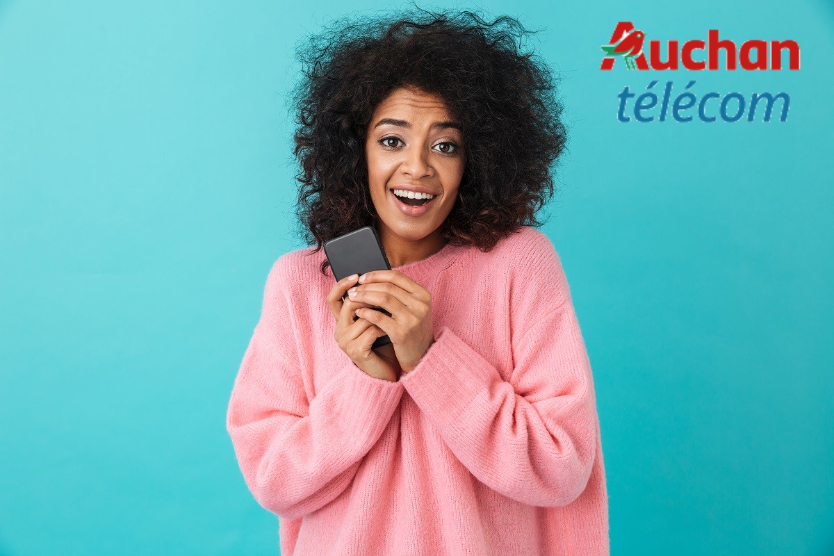 Forfait Auchan Telecom : 50Go pour seulement 8,99€/mois même après un an