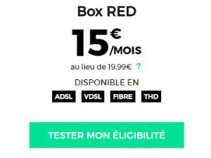 Promos RED mobile : forfaits 5 Go à 10€ ou 15 Go à 15€ + 5 Go de bonus voyage !
