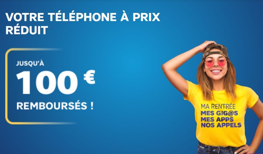 Box + mobile SFR : 150 euros remboursés pour l'achat d'un téléphone